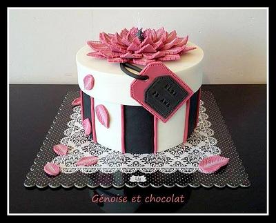 Gift box cake - Cake by Génoise et chocolat
