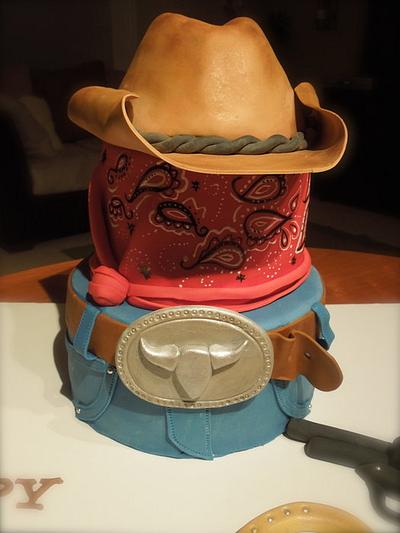 cowboy - Cake by joy cupcakes NY