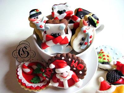 santa's cookies - Cake by Ginestra