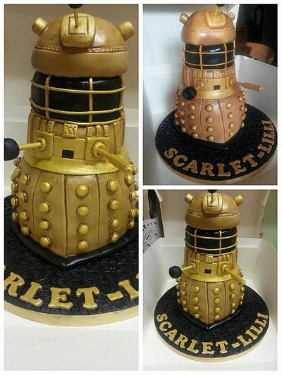 Dalek cake - Cake by Shell at Spotty Cake Tin