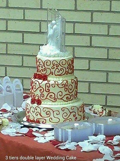 Wedding Cake - Cake by Bronecia (custom cakes)