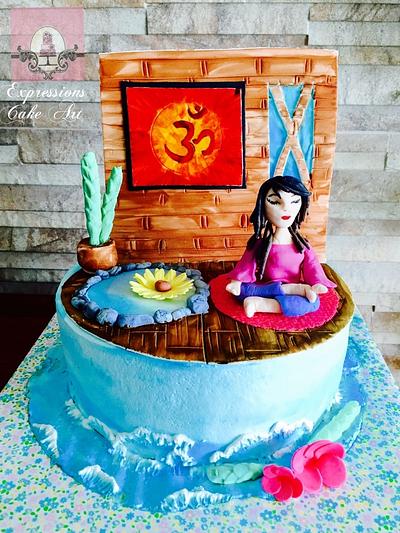 Nirvana- at peace with myself  - Cake by Expressions Cake Art (Su)