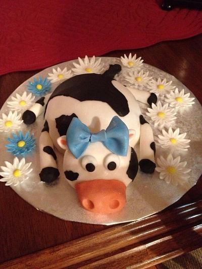 Cow cake  - Cake by Sams4