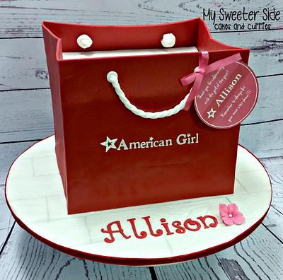 American Girl - Cake by Pam from My Sweeter Side