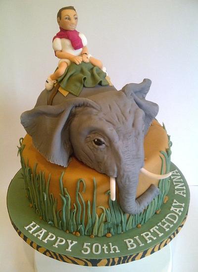 African Elephant Cake - Cake by CakeyCake