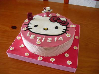 HELLO KITTY CAKE - Cake by Camelia