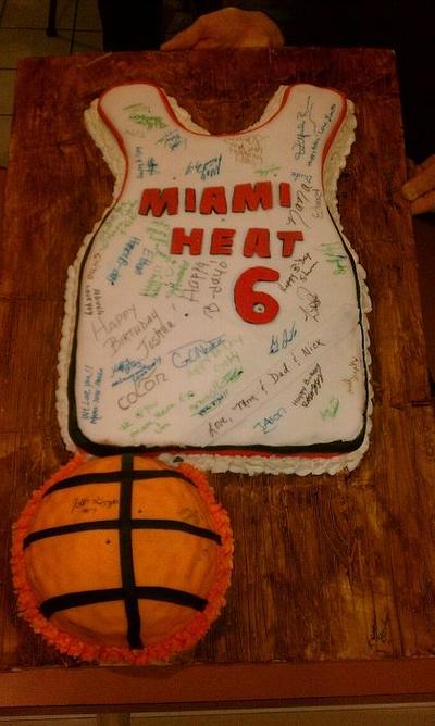 Miami Heat - Cake by maribel