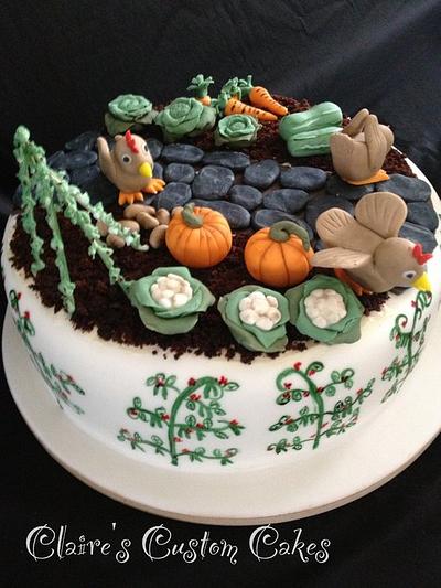 Allotment cake - Cake by Claire willmott
