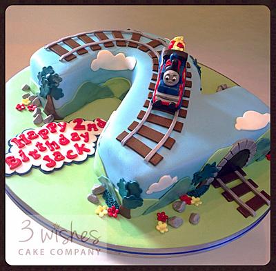 Thomas the Tank Engine Cake - Cake by 3 Wishes Cake Co