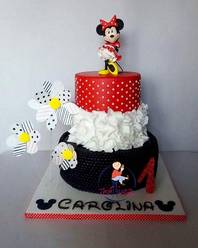Minnie cake - Cake by Daniela Mistretta 