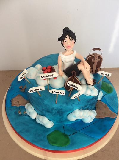 Go travel! - Cake by Cinta Barrera
