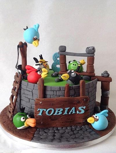 Angry birds - Cake by CakesVIZ