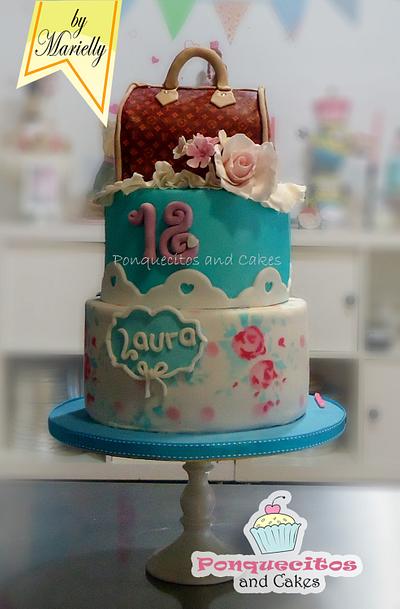 Sweet 18 years - Cake by Marielly Parra
