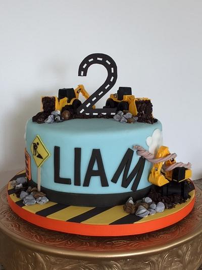 Construction cake - Cake by Patricia M