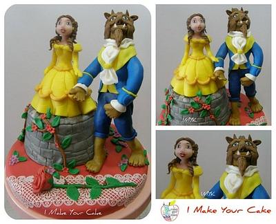 Beauty and the Beast - Cake by Sonia Parente
