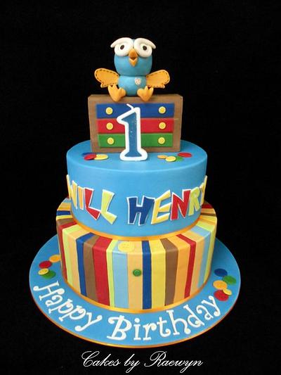 Hoot Cake for Will - Cake by Raewyn Read Cake Design
