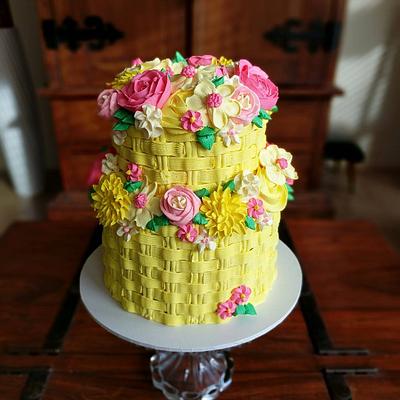 Springtime Cake - Cake by Lisa-Jane Fudge