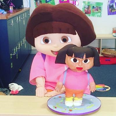 Dora the Explorer  - Cake by Rainie's Cakes