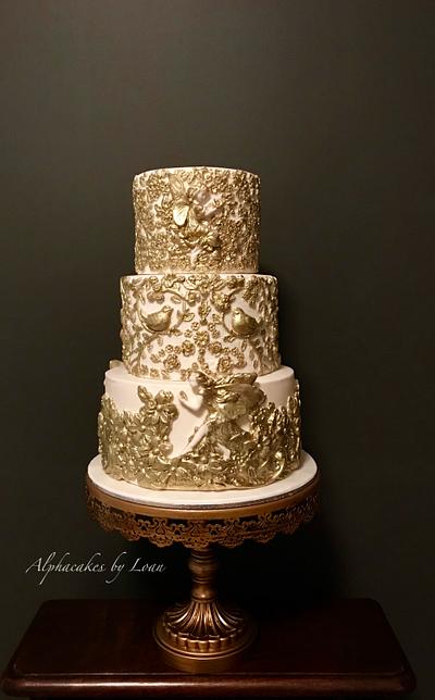 Fairy bas-relief cake ✨🧚‍♀️ - Cake by AlphacakesbyLoan 
