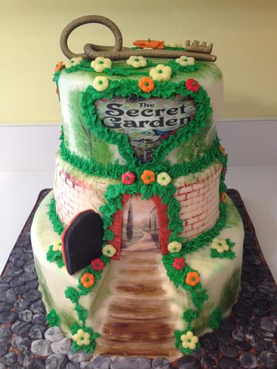 Secret Garden - Cake by Cosden's Cake Creations