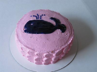 Whale "smash" cake - Cake by Joanne