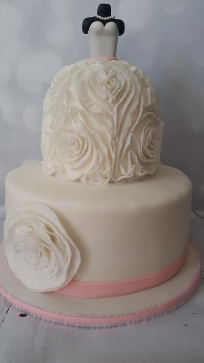 Wedding Dress Cake - Cake by raizelmercedes