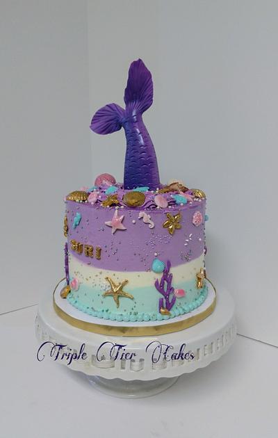 Mermaid cake - Cake by Triple Tier Cakes