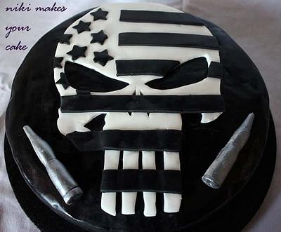 Punisher - Cake by Niki  (Niki makes your cake)