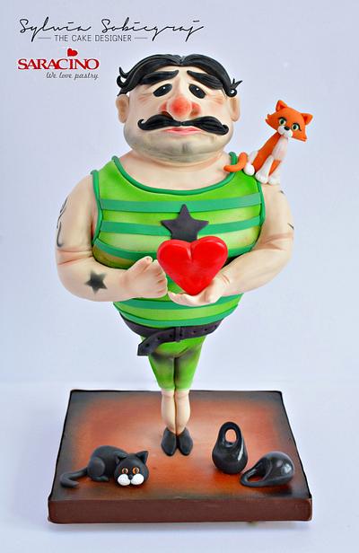Mr Strongman - Cake by Sylwia Sobiegraj The Cake Designer