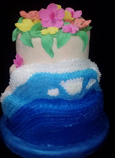 My Mother's Beach - Cake by tarabaugman