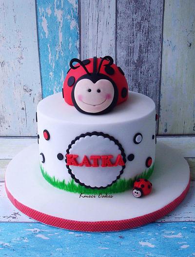 Ladybug - Cake by Kmeci Cakes 