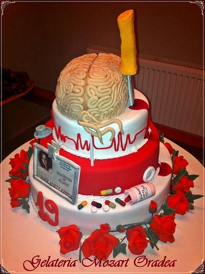 My brain cake might not impress any neurologists, but my kids loved it! :  r/Baking