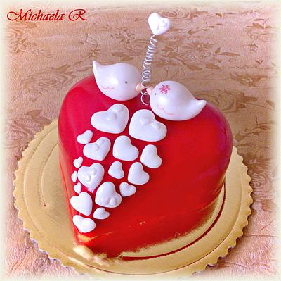 Love cakes - Cake by Mischell
