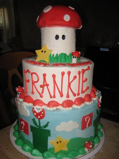 Mario Bros cake - Cake by Nicole Marker