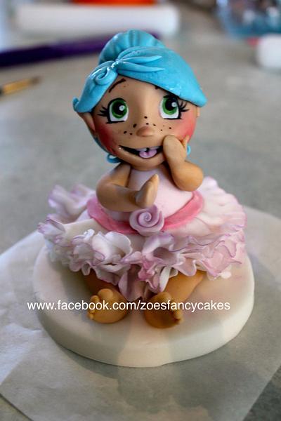 Little pixie/ballerina figure  - Cake by Zoe's Fancy Cakes