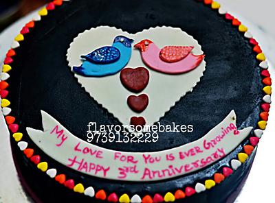 Anniversary cake - Cake by pooja1612