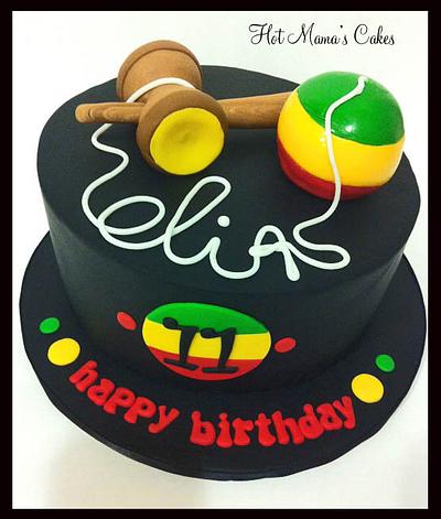 Rastafari Kendama cake! - Cake by Hot Mama's Cakes