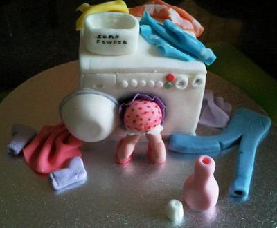 Wash Day - Cake by Mandy