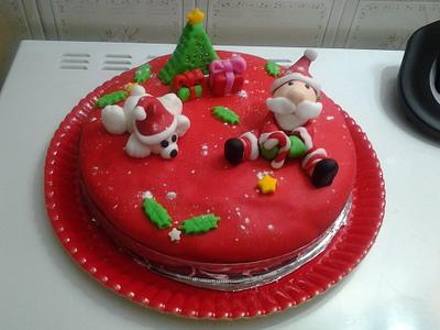 Christmas Cake - Cake by claudia borges