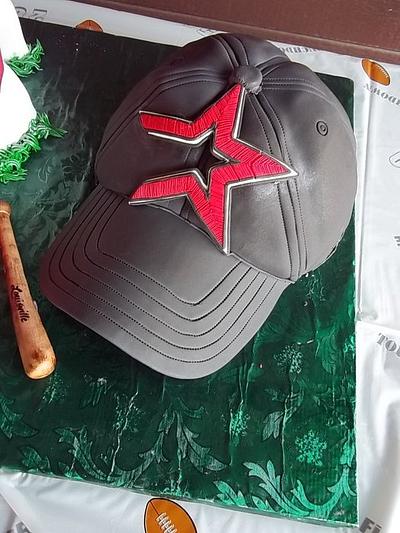 Astros Ball Cap - Cake by Alissa Newlin