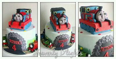Thomas the tank Engine Cake - Cake by novita