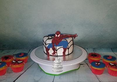 Spiderman - Cake by Pluympjescake