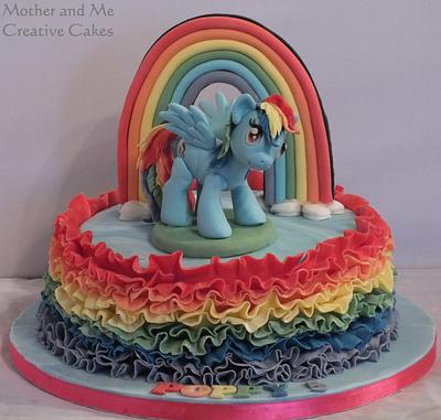 My Little Pony Rainbow - Cake by Mother and Me Creative Cakes