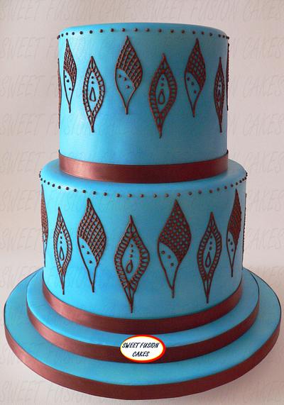 Inspired by Mendhi - Cake by Sweet Fusion Cakes (Anjuna)