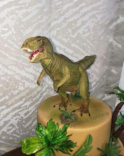 T-Rex cake - Cake by Vanessa Fontana