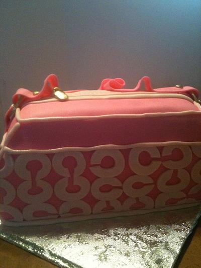 coach bag - Cake by tasteeconfections