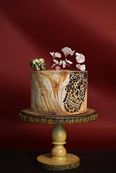 Skull Cake - Cake by Duygu Tugcu