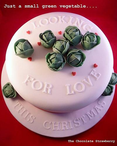 Brussel Sprout Christmas Cake - Cake by Sarah Jones