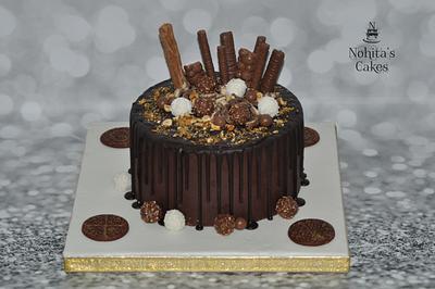 Chocolate Drip Cake - Cake by Nohita's Cakes