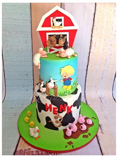 Fun on the farm! - Cake by Madelyn